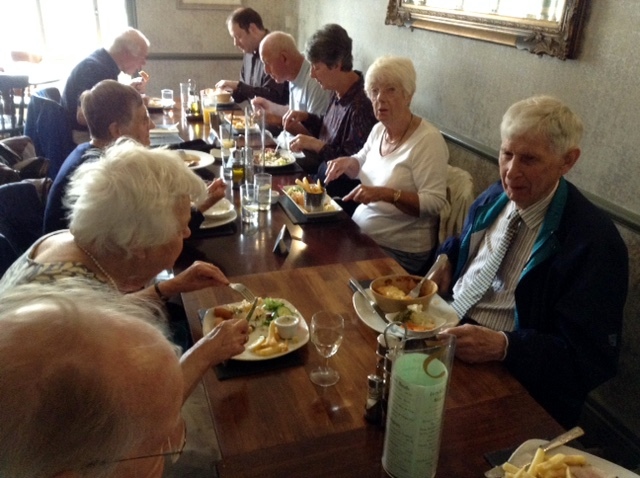 Meal at the White Hart in Cricklade